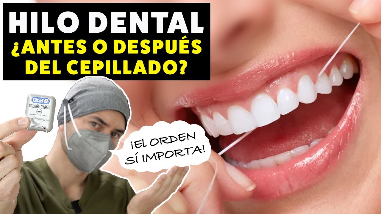 ¿Por qué es importante usar hilo dental después del cepillado?